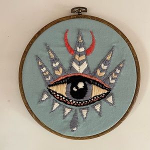 Evil Eye Handmade Embroidery